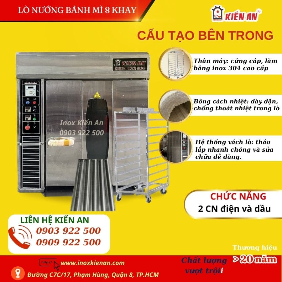Bên trong lò: động cơ mạnh mẽ, vận hành khỏ